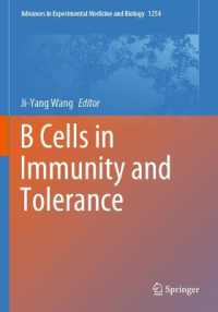B Cells in Immunity and Tolerance (Advances in Experimental Medicine and Biology)