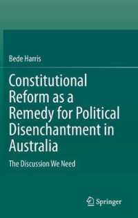 Constitutional Reform as a Remedy for Political Disenchantment in Australia : The Discussion We Need