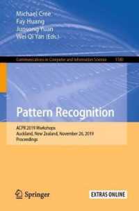 Pattern Recognition : ACPR 2019 Workshops, Auckland, New Zealand, November 26, 2019, Proceedings (Communications in Computer and Information Science)