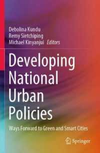Developing National Urban Policies : Ways Forward to Green and Smart Cities