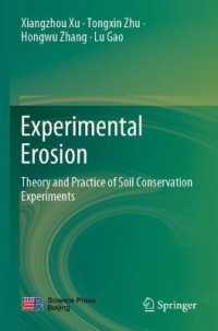 Experimental Erosion : Theory and Practice of Soil Conservation Experiments （2020）