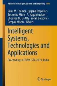 Intelligent Systems, Technologies and Applications : Proceedings of Fifth ISTA 2019, India (Advances in Intelligent Systems and Computing)