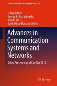 Advances in Communication Systems and Networks : Select Proceedings of ComNet 2019 (Lecture Notes in Electrical Engineering)