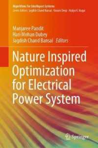 Nature Inspired Optimization for Electrical Power System (Algorithms for Intelligent Systems)