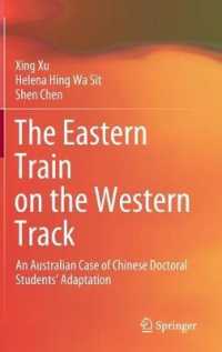 The Eastern Train on the Western Track : An Australian Case of Chinese Doctoral Students' Adaptation