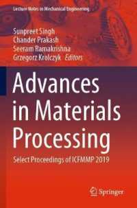 Advances in Materials Processing : Select Proceedings of ICFMMP 2019 (Lecture Notes in Mechanical Engineering)