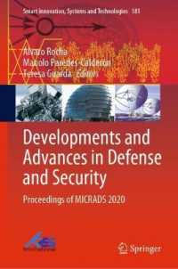 Developments and Advances in Defense and Security : Proceedings of MICRADS 2020 (Smart Innovation, Systems and Technologies)