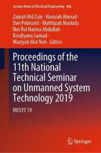 Proceedings of the 11th National Technical Seminar on Unmanned System Technology 2019 : NUSYS'19 (Lecture Notes in Electrical Engineering)