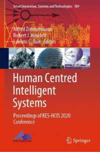Human Centred Intelligent Systems : Proceedings of KES-HCIS 2020 Conference (Smart Innovation, Systems and Technologies)