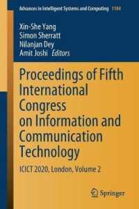 Proceedings of Fifth International Congress on Information and Communication Technology : ICICT 2020, London, Volume 2 (Advances in Intelligent Systems and Computing)