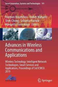 Advances in Wireless Communications and Applications : Wireless Technology: Intelligent Network Technologies, Smart Services and Applications, Proceedings of 3rd ICWCA 2019 (Smart Innovation, Systems and Technologies)