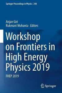Workshop on Frontiers in High Energy Physics 2019 : FHEP 2019 (Springer Proceedings in Physics)