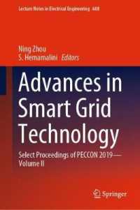 Advances in Smart Grid Technology : Select Proceedings of PECCON 2019—Volume II (Lecture Notes in Electrical Engineering) （2021）