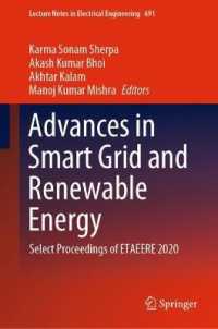 Advances in Smart Grid and Renewable Energy : Select Proceedings of ETAEERE 2020 (Lecture Notes in Electrical Engineering)