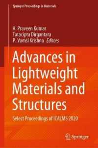 Advances in Lightweight Materials and Structures : Select Proceedings of ICALMS 2020 (Springer Proceedings in Materials)