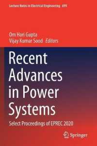 Recent Advances in Power Systems : Select Proceedings of EPREC 2020 (Lecture Notes in Electrical Engineering)