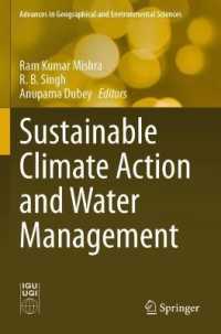 Sustainable Climate Action and Water Management (Advances in Geographical and Environmental Sciences) （2021）
