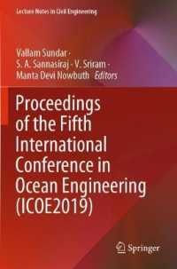 Proceedings of the Fifth International Conference in Ocean Engineering (ICOE2019) (Lecture Notes in Civil Engineering)