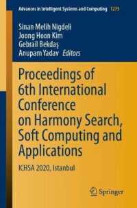Proceedings of 6th International Conference on Harmony Search, Soft Computing and Applications : ICHSA 2020, Istanbul (Advances in Intelligent Systems and Computing)