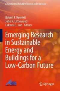 Emerging Research in Sustainable Energy and Buildings for a Low-Carbon Future (Advances in Sustainability Science and Technology)