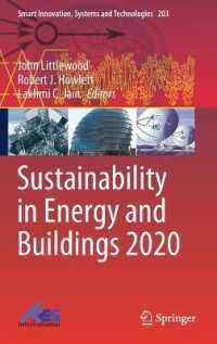 Sustainability in Energy and Buildings 2020 (Smart Innovation, Systems and Technologies)