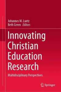 Innovating Christian Education Research : Multidisciplinary Perspectives
