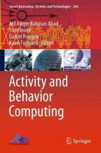 Activity and Behavior Computing (Smart Innovation, Systems and Technologies)