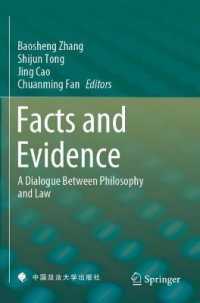 Facts and Evidence : A Dialogue between Philosophy and Law