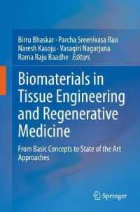 Biomaterials in Tissue Engineering and Regenerative Medicine : From Basic Concepts to State of the Art Approaches
