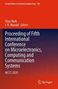 Proceeding of Fifth International Conference on Microelectronics, Computing and Communication Systems : MCCS 2020 (Lecture Notes in Electrical Engineering)