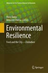 Environmental Resilience : Food and the City—Zimbabwe (Advances in 21st Century Human Settlements)