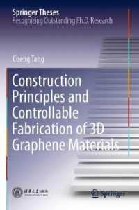 Construction Principles and Controllable Fabrication of 3D Graphene Materials (Springer Theses)