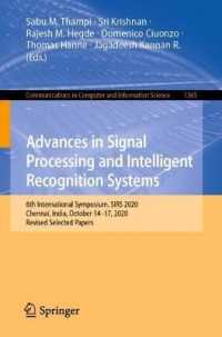 Advances in Signal Processing and Intelligent Recognition Systems : 6th International Symposium, SIRS 2020, Chennai, India, October 14-17, 2020, Revised Selected Papers (Communications in Computer and Information Science)