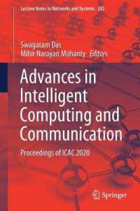 Advances in Intelligent Computing and Communication : Proceedings of ICAC 2020 (Lecture Notes in Networks and Systems)