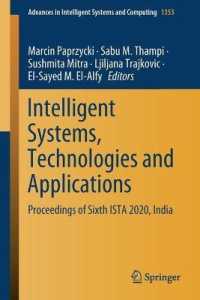 Intelligent Systems, Technologies and Applications : Proceedings of Sixth ISTA 2020, India (Advances in Intelligent Systems and Computing)