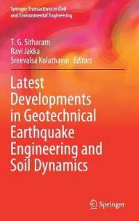 Latest Developments in Geotechnical Earthquake Engineering and Soil Dynamics (Springer Transactions in Civil and Environmental Engineering)