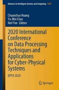 2020 International Conference on Data Processing Techniques and Applications for Cyber-Physical Systems : DPTA 2020 (Advances in Intelligent Systems and Computing)