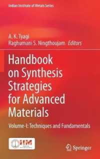 Handbook on Synthesis Strategies for Advanced Materials : Volume-I: Techniques and Fundamentals (Indian Institute of Metals Series)