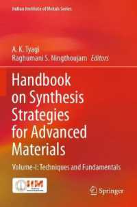 Handbook on Synthesis Strategies for Advanced Materials : Volume-I: Techniques and Fundamentals (Indian Institute of Metals Series)