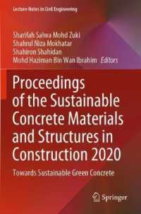 Proceedings of the Sustainable Concrete Materials and Structures in Construction 2020 : Towards Sustainable Green Concrete (Lecture Notes in Civil Engineering)
