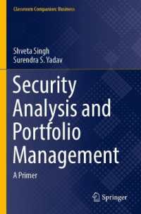 Security Analysis and Portfolio Management : A Primer (Classroom Companion: Business)