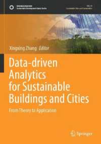 Data-driven Analytics for Sustainable Buildings and Cities : From Theory to Application (Sustainable Development Goals Series)