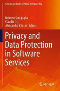 Privacy and Data Protection in Software Services (Services and Business Process Reengineering)