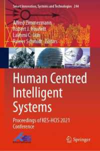 Human Centred Intelligent Systems : Proceedings of KES-HCIS 2021 Conference (Smart Innovation, Systems and Technologies)