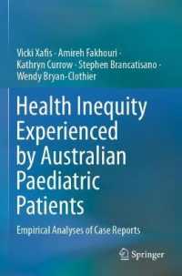 Health Inequity Experienced by Australian Paediatric Patients : Empirical Analyses of Case Reports