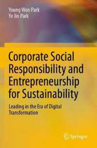 Corporate Social Responsibility and Entrepreneurship for Sustainability : Leading in the Era of Digital Transformation