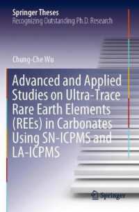 Advanced and Applied Studies on Ultra-Trace Rare Earth Elements (REEs) in Carbonates Using SN-ICPMS and LA-ICPMS (Springer Theses)