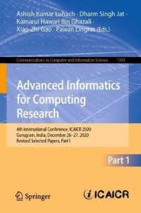 Advanced Informatics for Computing Research : 4th International Conference, ICAICR 2020, Gurugram, India, December 26-27, 2020, Revised Selected Papers, Part I (Communications in Computer and Information Science)
