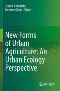 New Forms of Urban Agriculture: an Urban Ecology Perspective