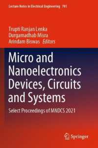 Micro and Nanoelectronics Devices, Circuits and Systems : Select Proceedings of MNDCS 2021 (Lecture Notes in Electrical Engineering)